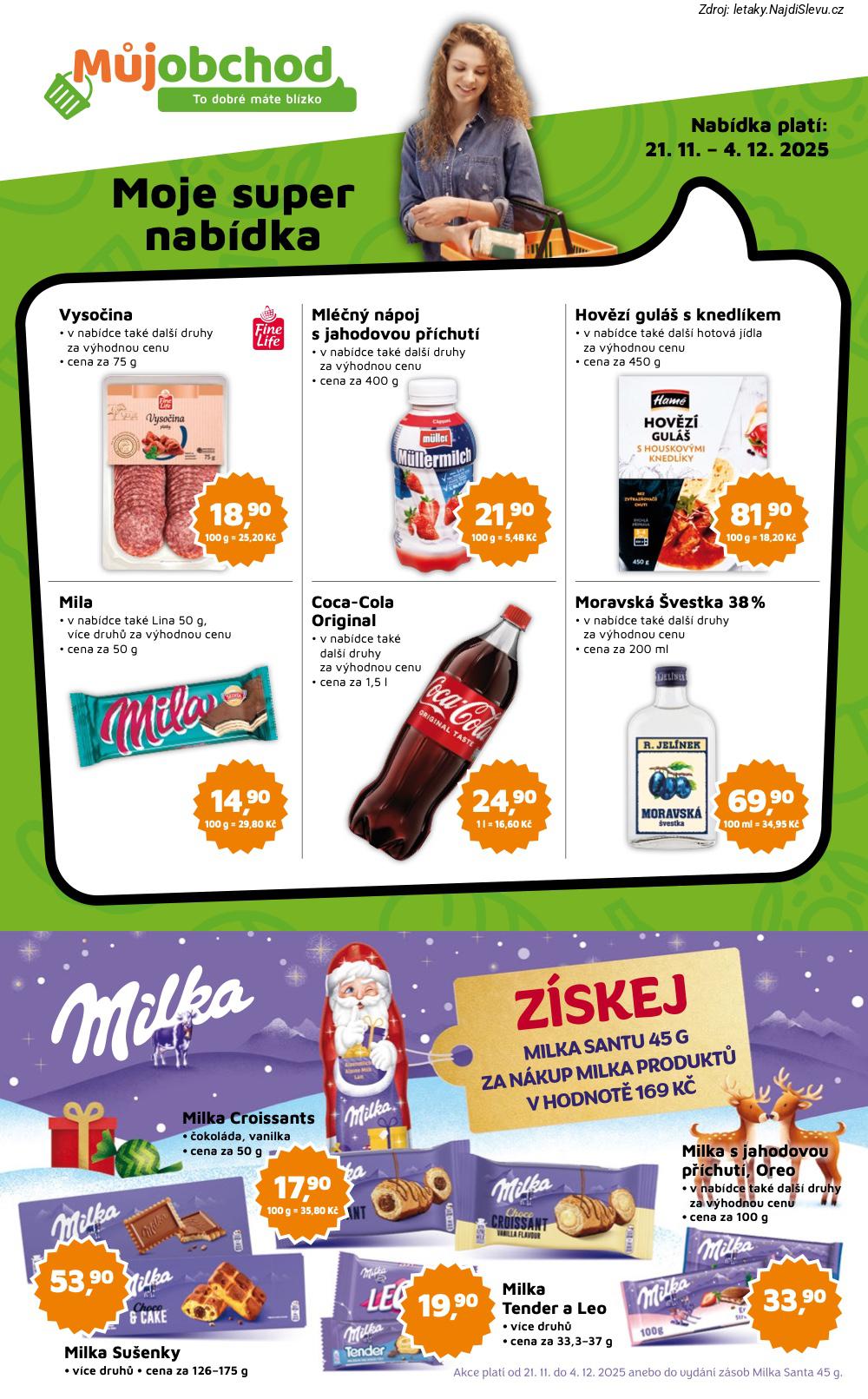 Let�k M�j obchod (21. 11. - 4. 12. 2025) - strana 1 z 2