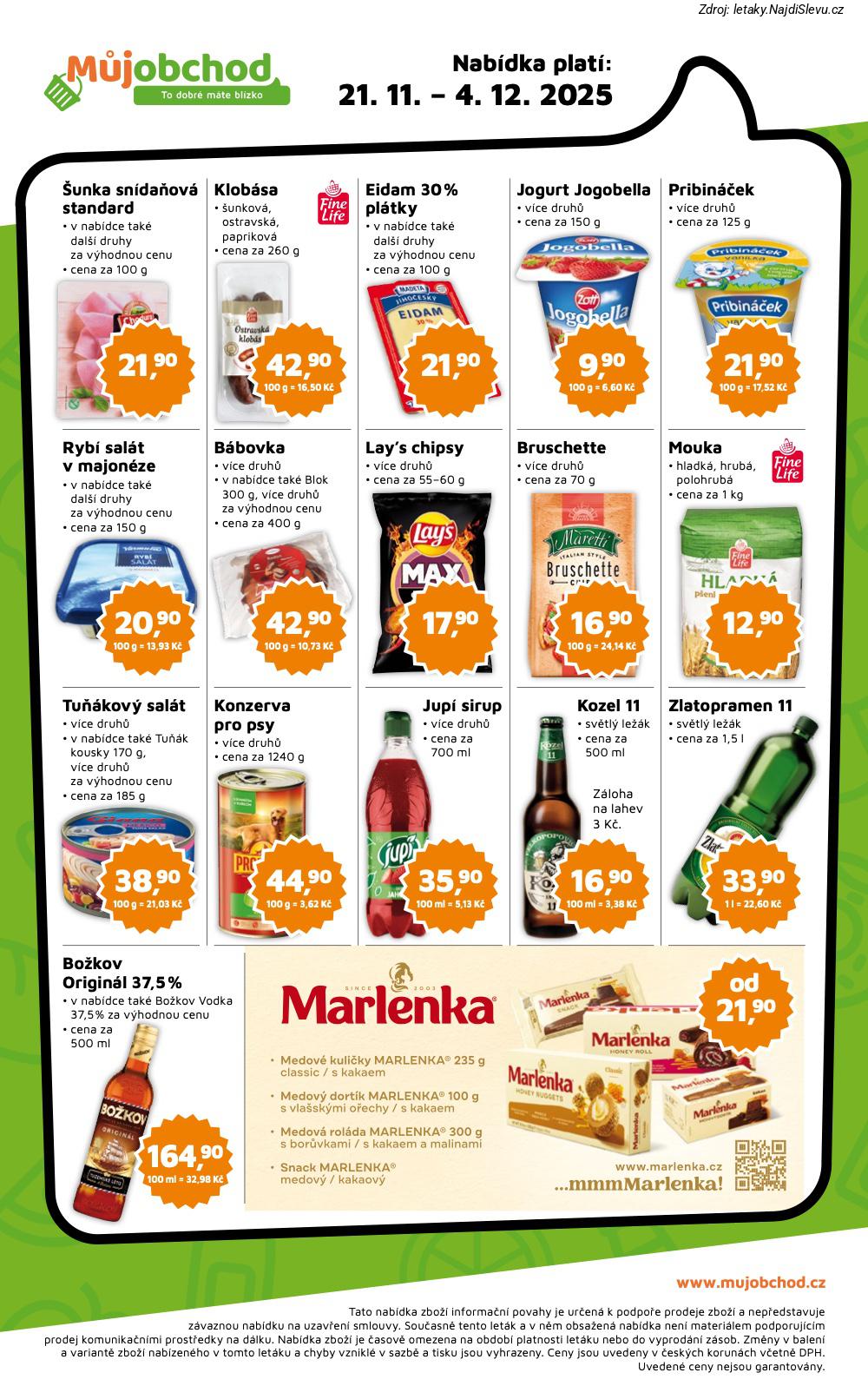 Let�k M�j obchod (21. 11. - 4. 12. 2025) - strana 2 z 2