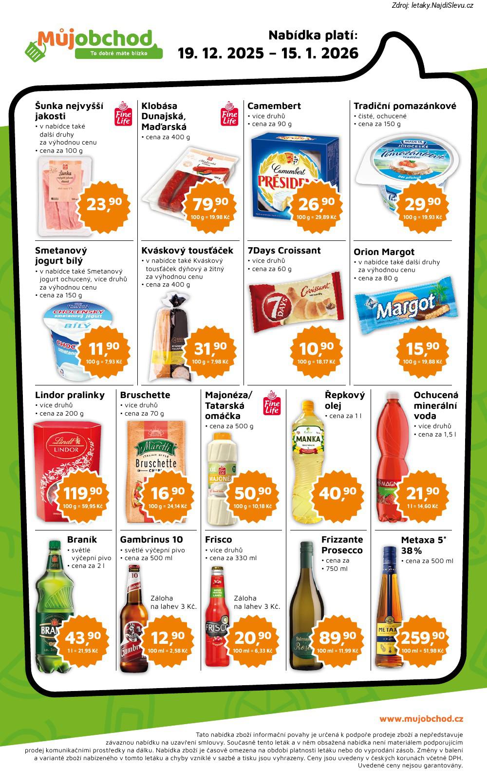 Let�k M�j obchod (19. 12. - 15. 1. 2026) - strana 2 z 2