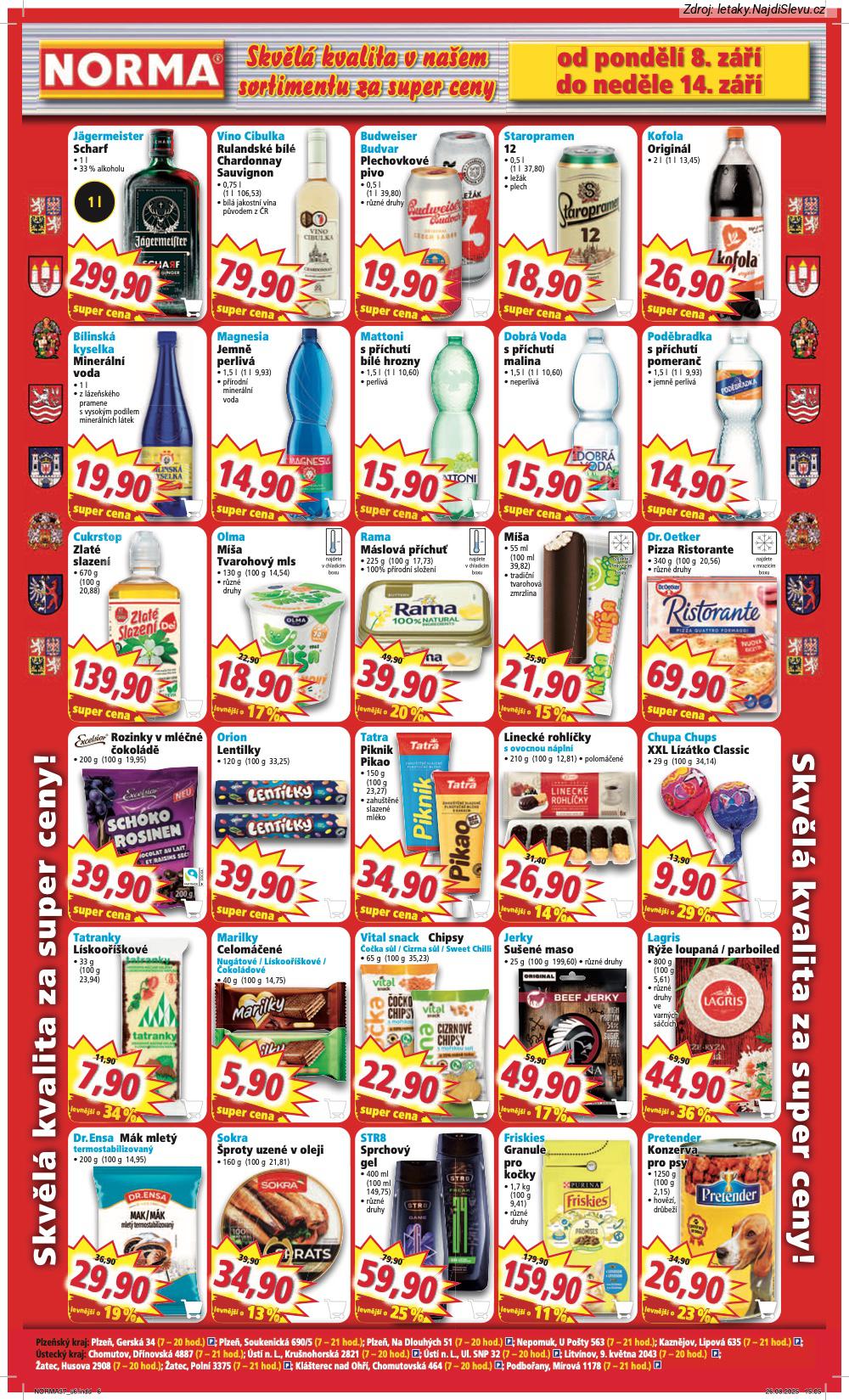 Strana 6 - let�k NORMA (8. 9. - 14. 9. 2025)