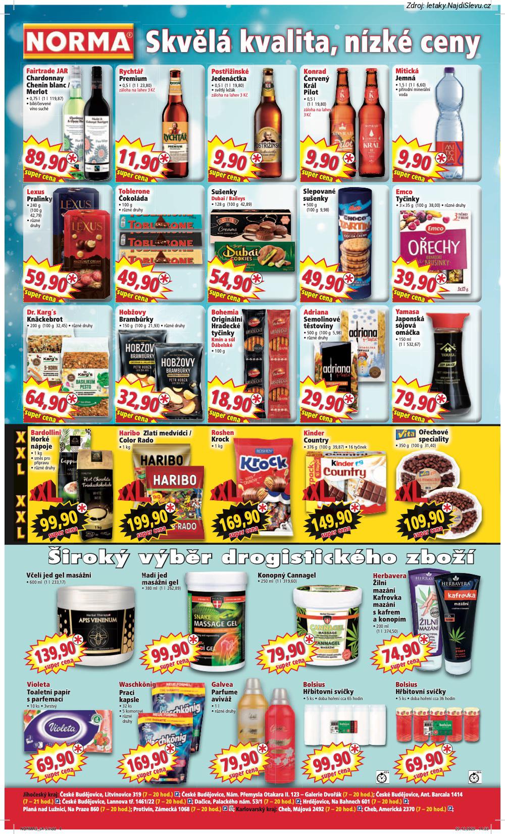 Let�k NORMA (12. 1. - 18. 1. 2026) - strana 4 z 8