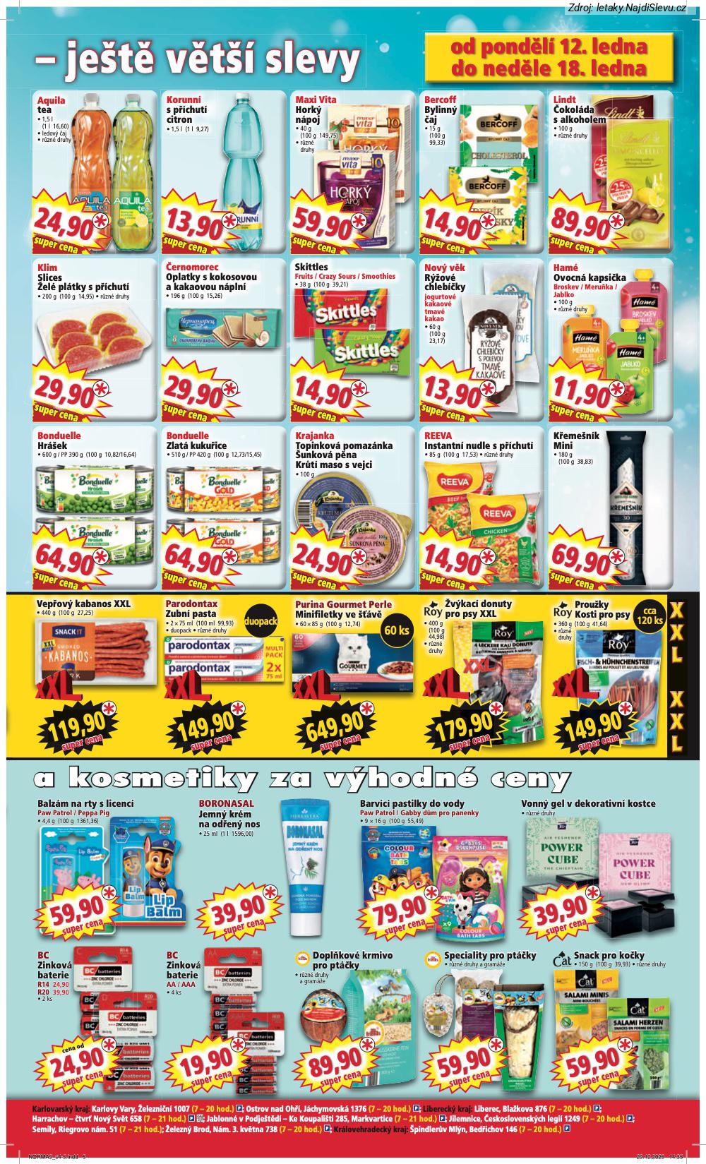 Let�k NORMA (12. 1. - 18. 1. 2026) - strana 5 z 8