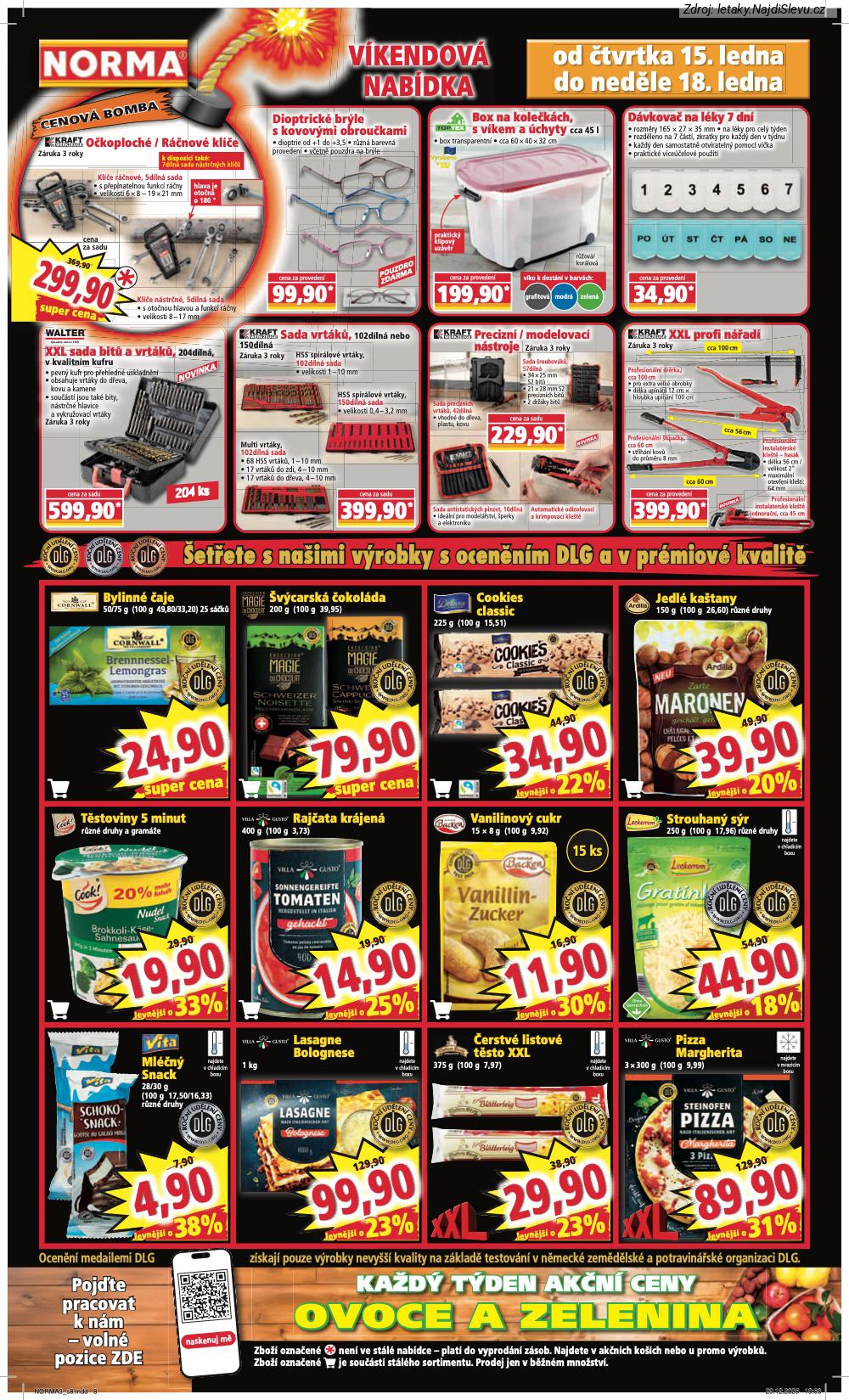 Let�k NORMA (12. 1. - 18. 1. 2026) - strana 8 z 8