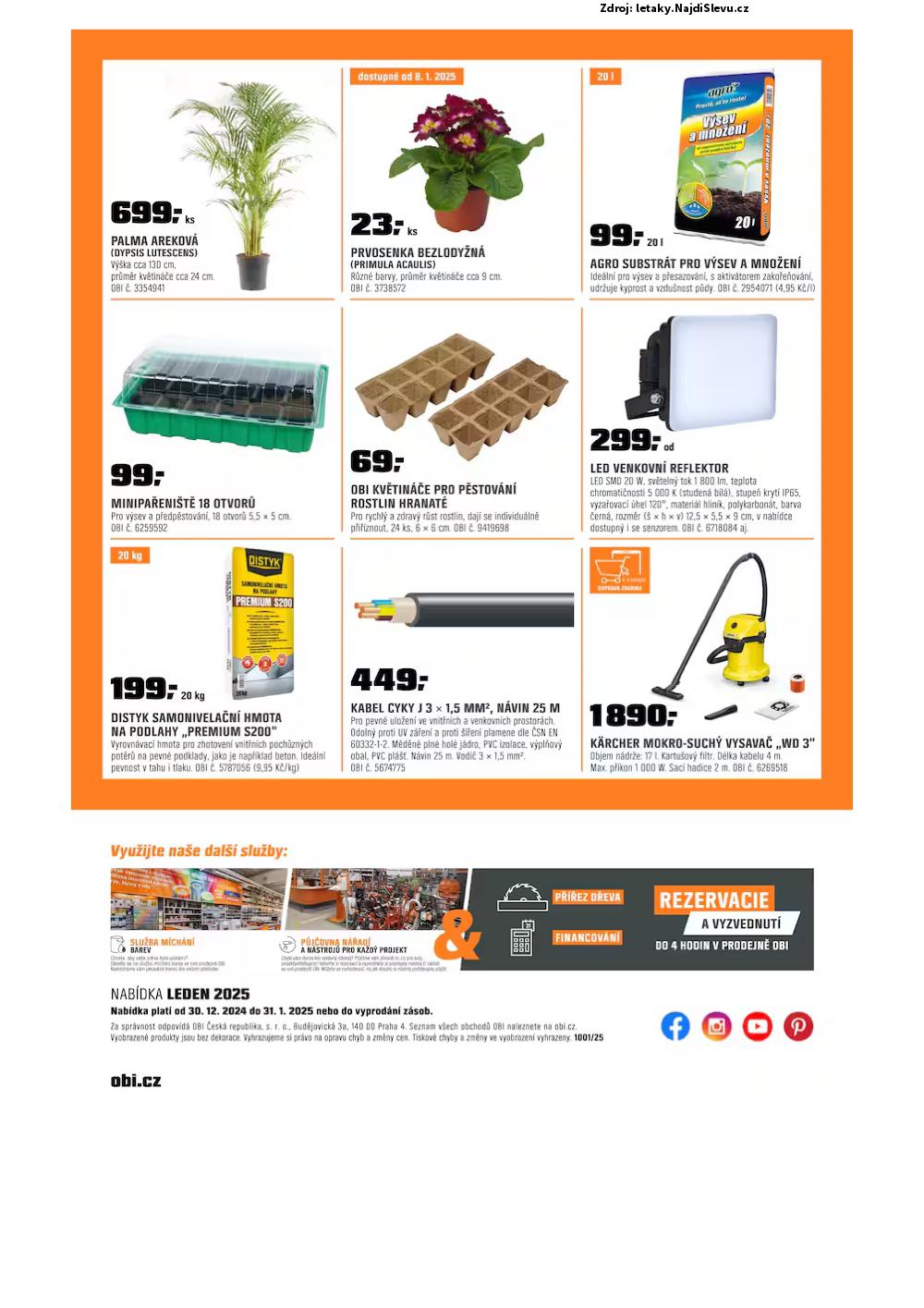 Strana 16 - letk OBI (30. 12. - 31. 1. 2025)