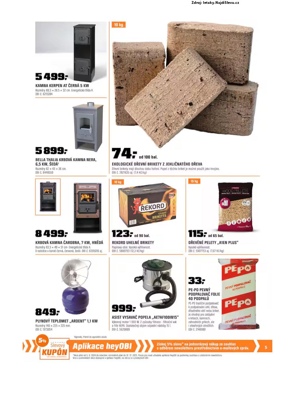 Strana 5 - letk OBI (30. 12. - 31. 1. 2025)