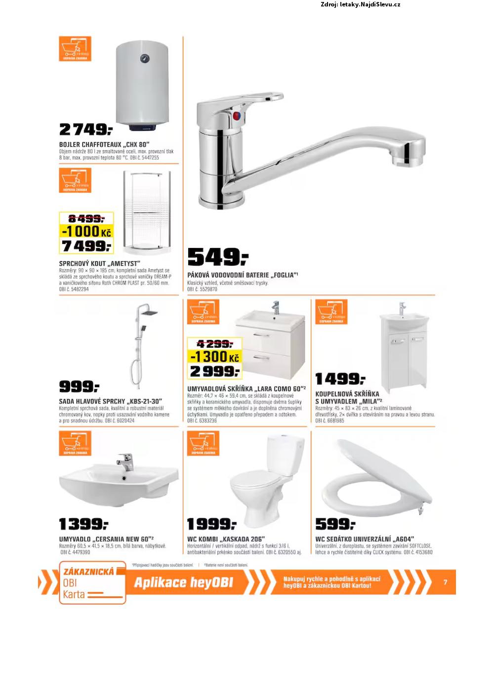 Strana 7 - leták OBI (30. 12. - 31. 1. 2025)