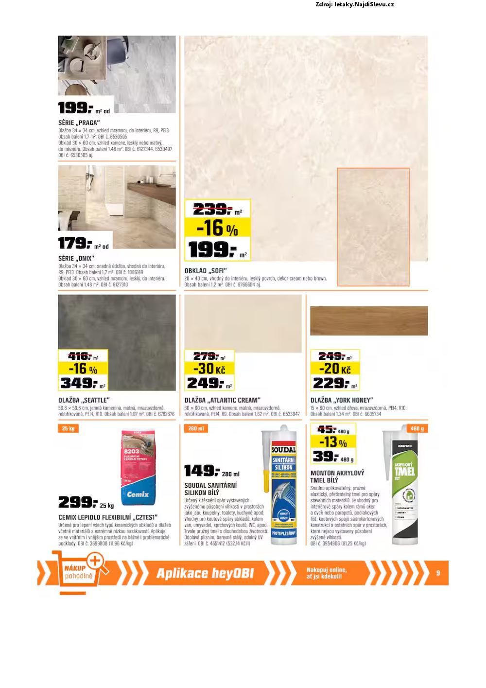 Strana 9 - leták OBI (30. 12. - 31. 1. 2025)