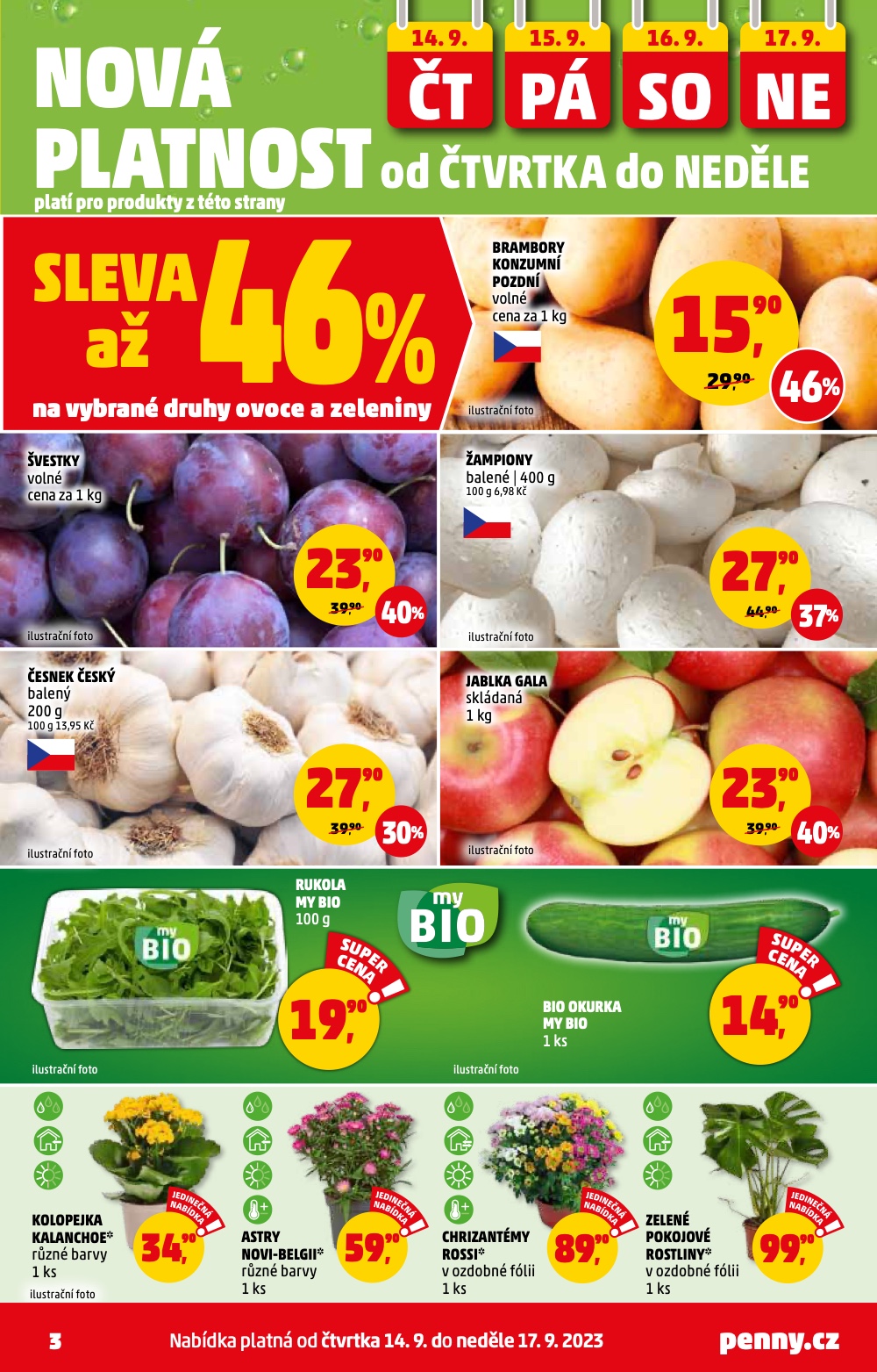 Strana 3 - leták PENNY Market (14. 9. - 20. 9. 2023)