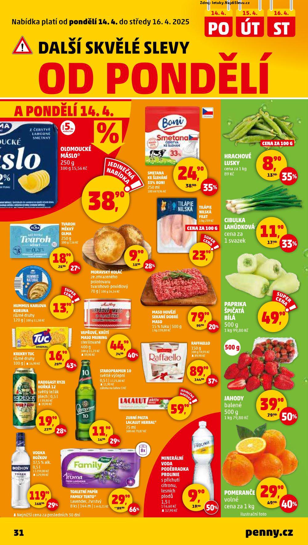 Strana 31 - letk PENNY Market (10. 4. - 16. 4. 2025)