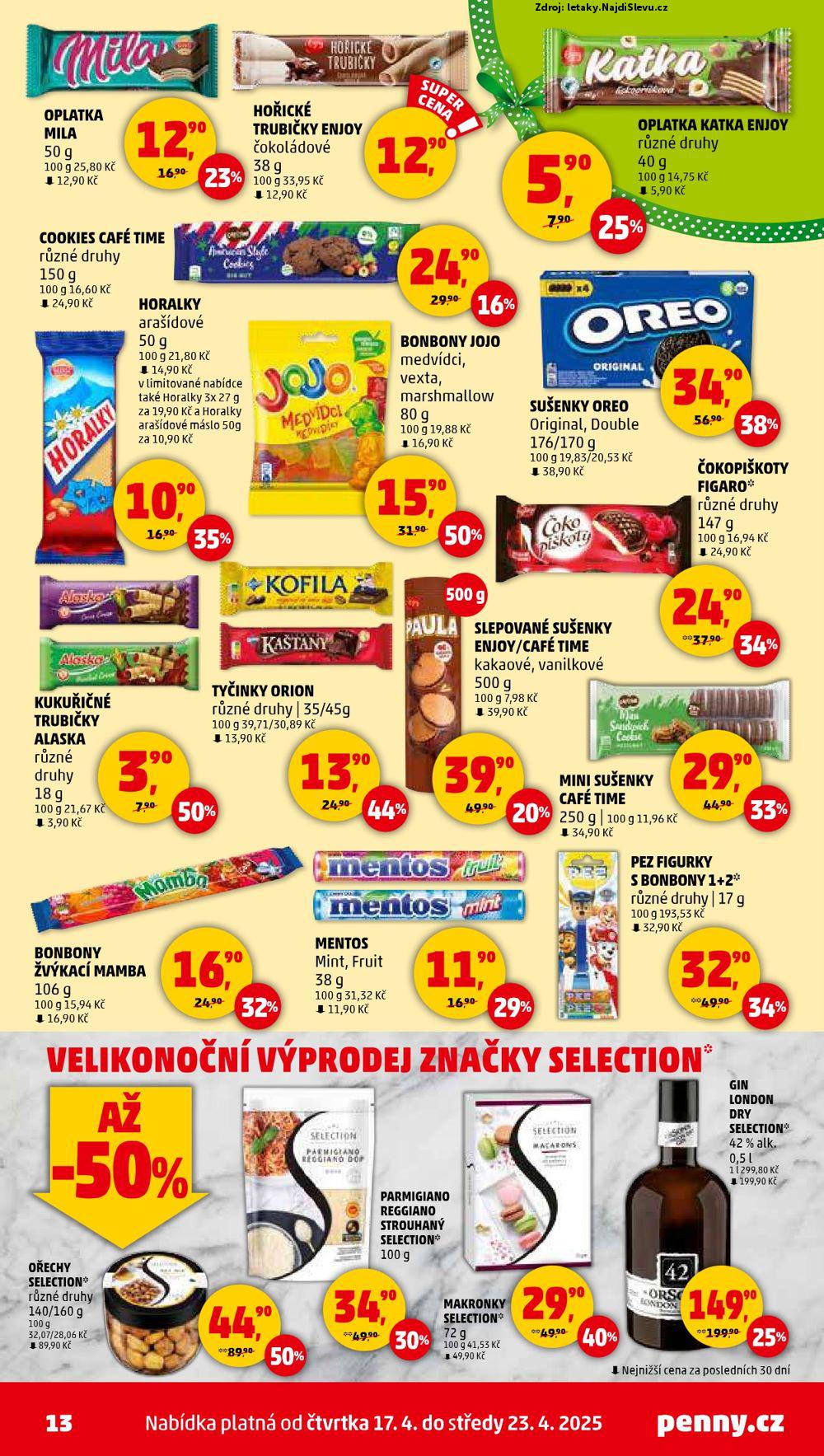 Strana 13 - leták PENNY Market (17. 4. - 23. 4. 2025)