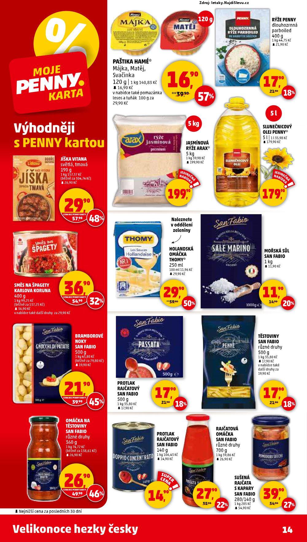 Strana 14 - leták PENNY Market (17. 4. - 23. 4. 2025)