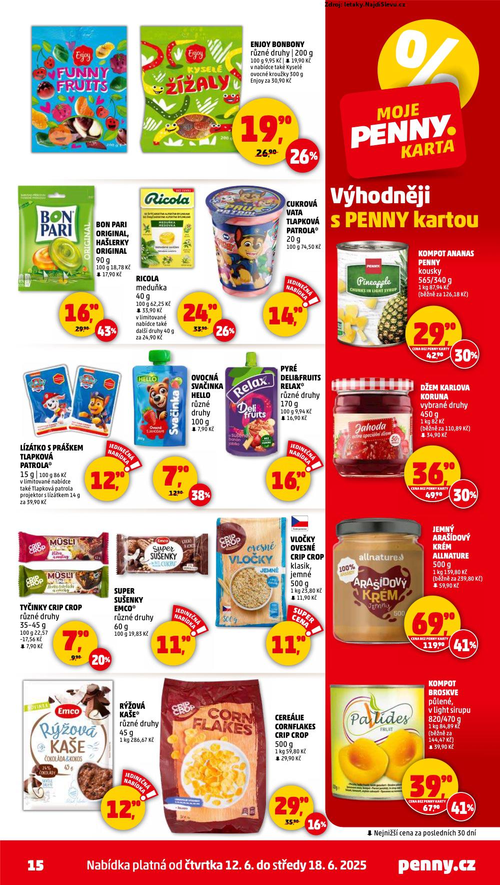 Strana 15 - leták PENNY Market (12. 6. - 18. 6. 2025)
