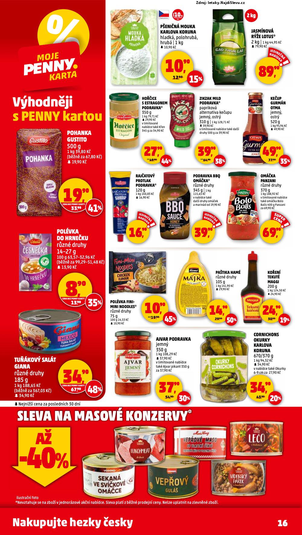 Strana 16 - leták PENNY Market (12. 6. - 18. 6. 2025)