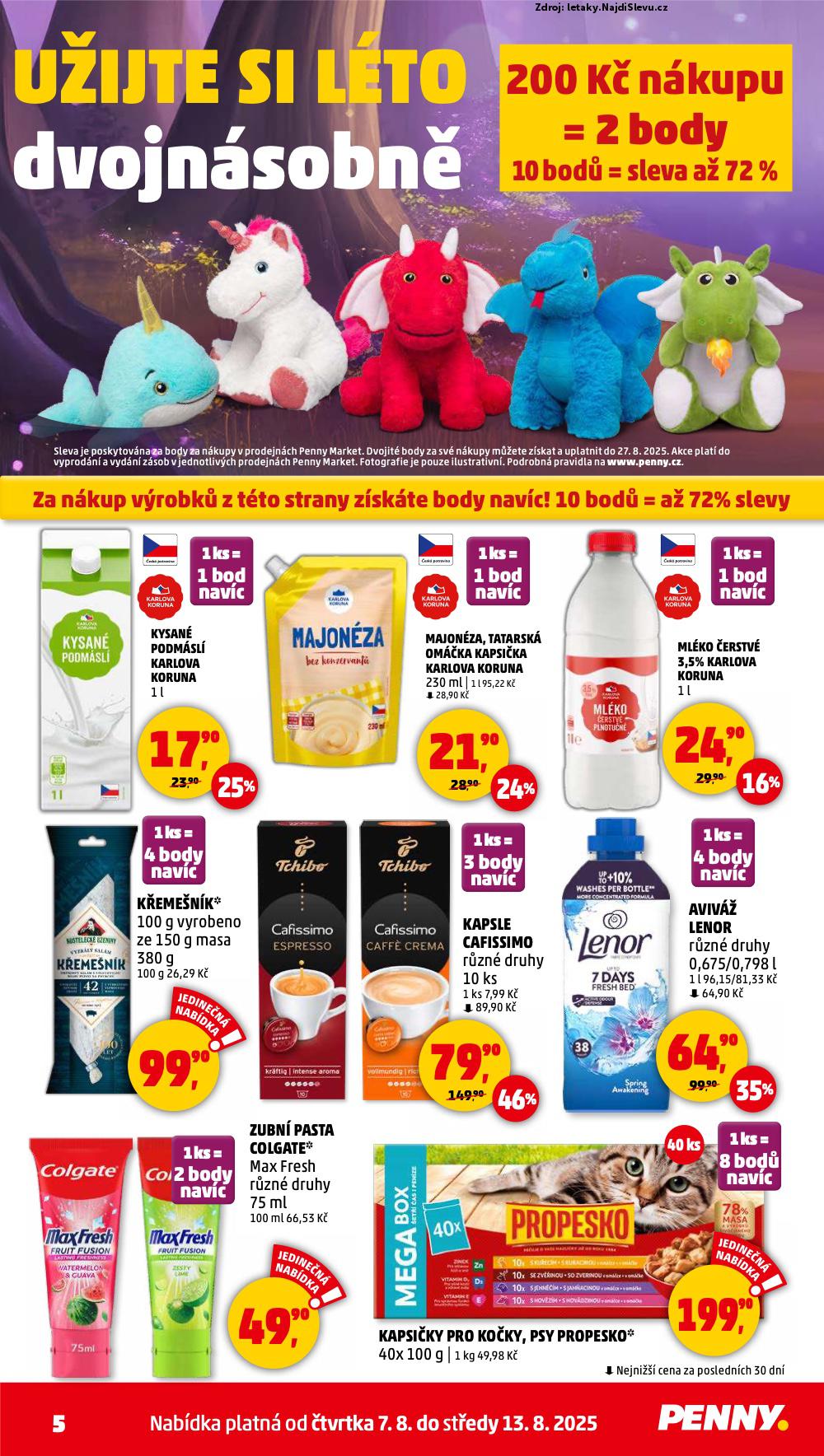 Let�k PENNY Market  (7. 8. - 13. 8. 2025) - str. 5