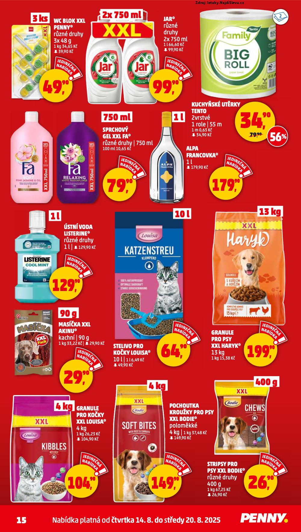 Let�k PENNY Market  (14. 8. - 20. 8. 2025) - str. 15