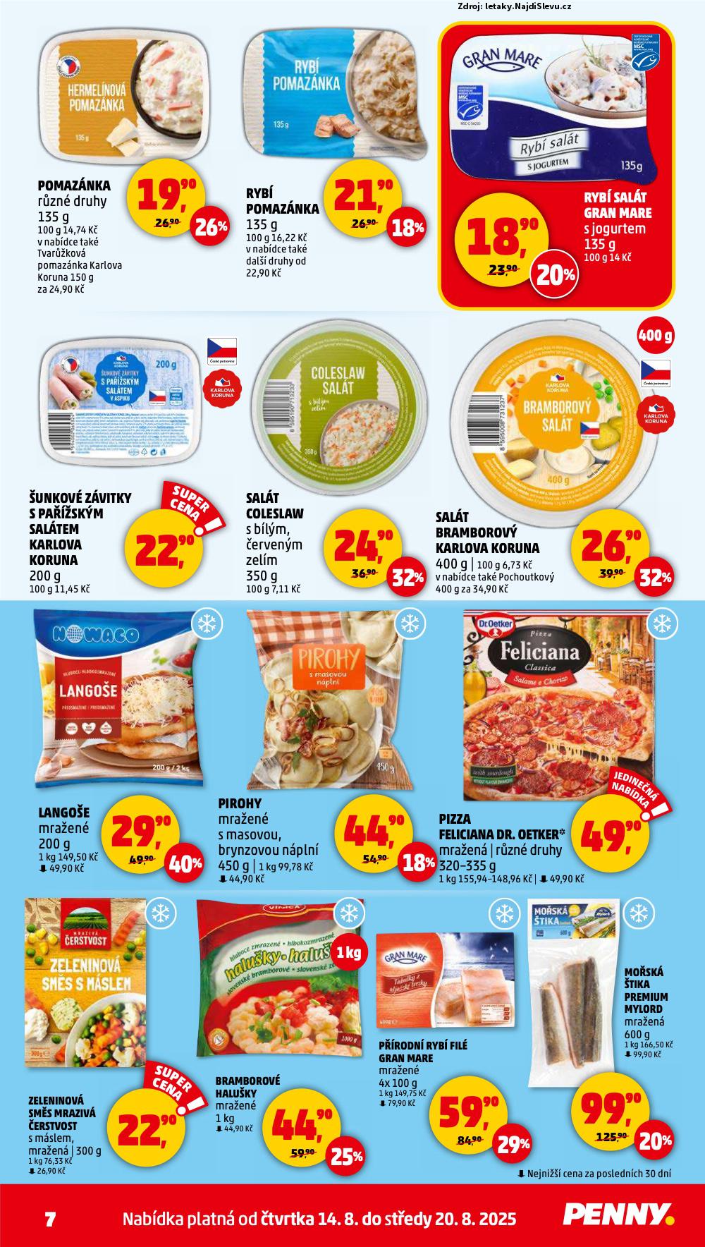 Let�k PENNY Market  (14. 8. - 20. 8. 2025) - str. 7