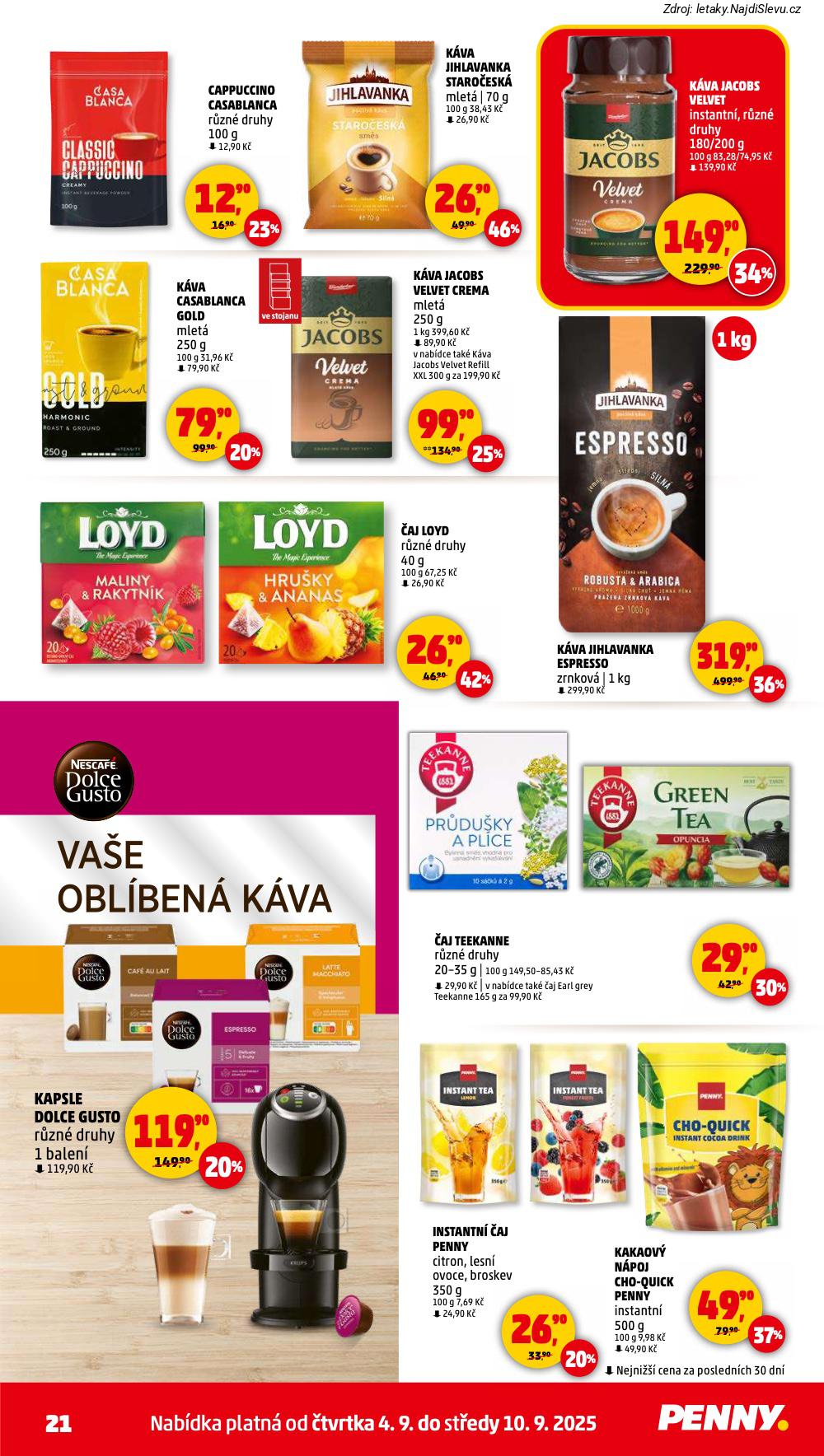 Strana 21 - leták PENNY Market (4. 9. - 10. 9. 2025)