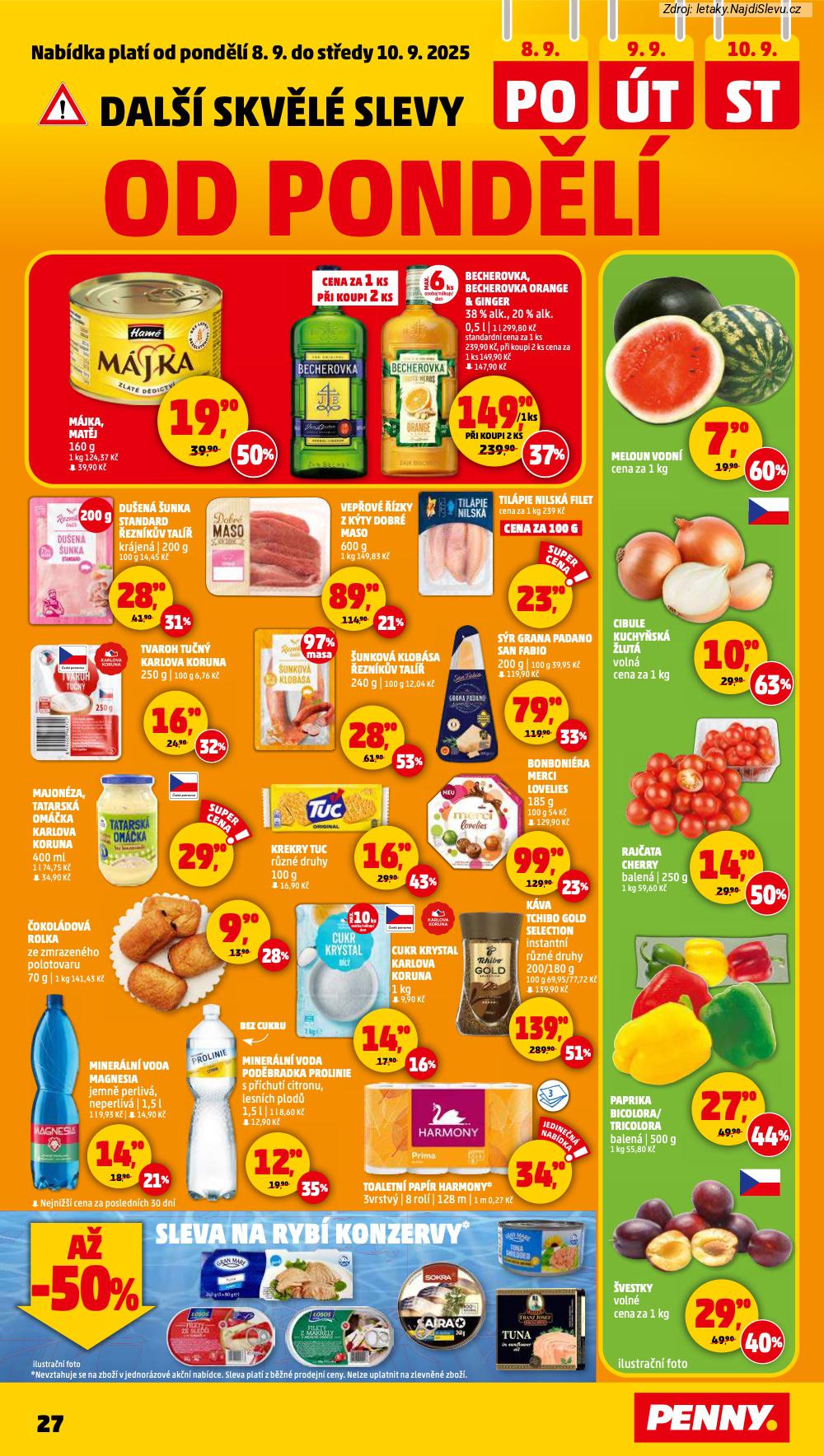 Strana 27 - leták PENNY Market (4. 9. - 10. 9. 2025)