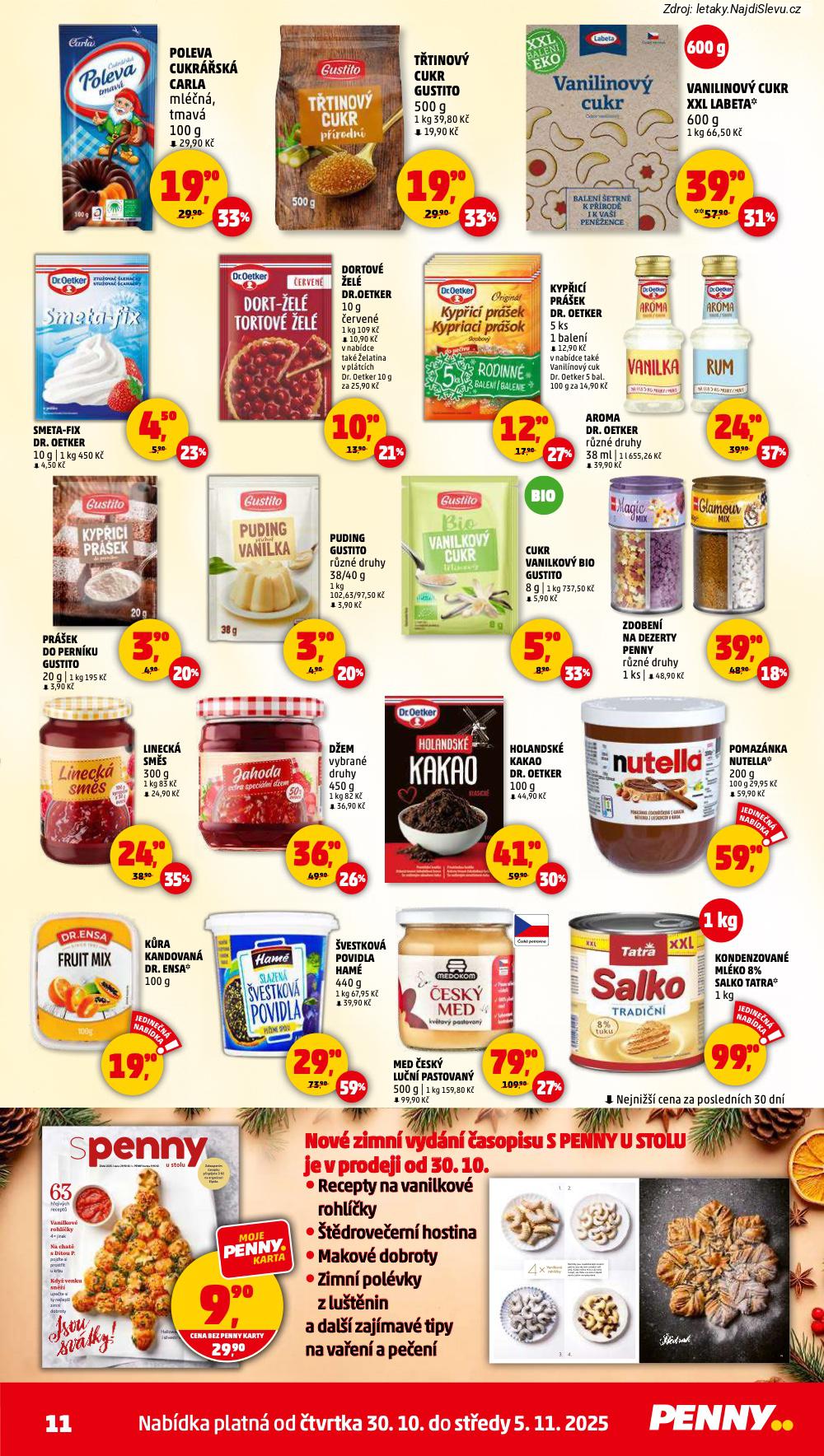 Letk PENNY Market (30. 10. - 5. 11. 2025) - strana 11 z 31