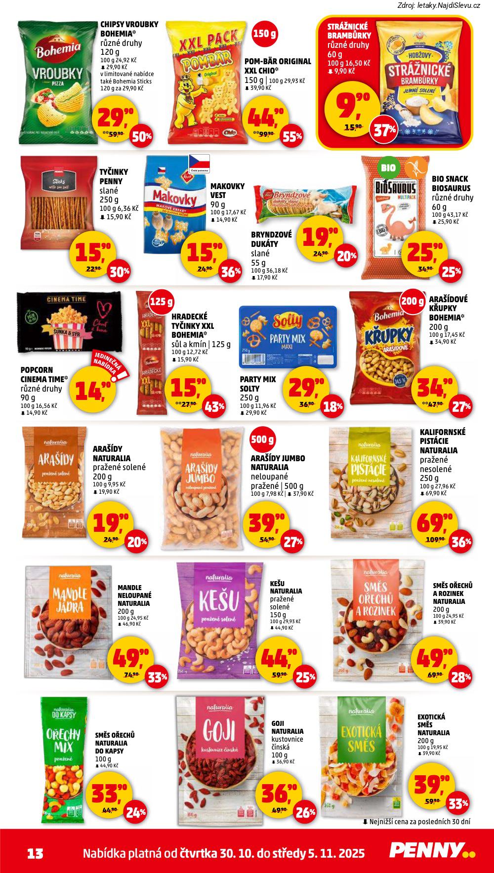 Letk PENNY Market (30. 10. - 5. 11. 2025) - strana 13 z 31