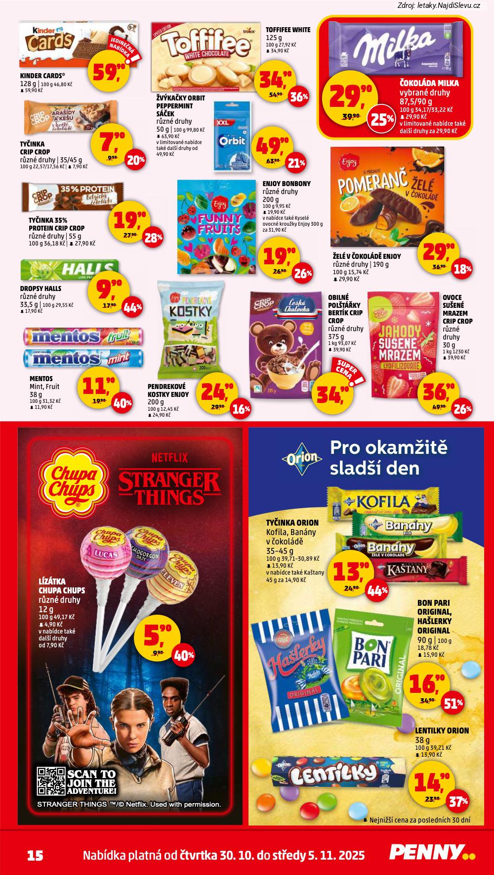 Letk PENNY Market (30. 10. - 5. 11. 2025) - strana 15 z 31