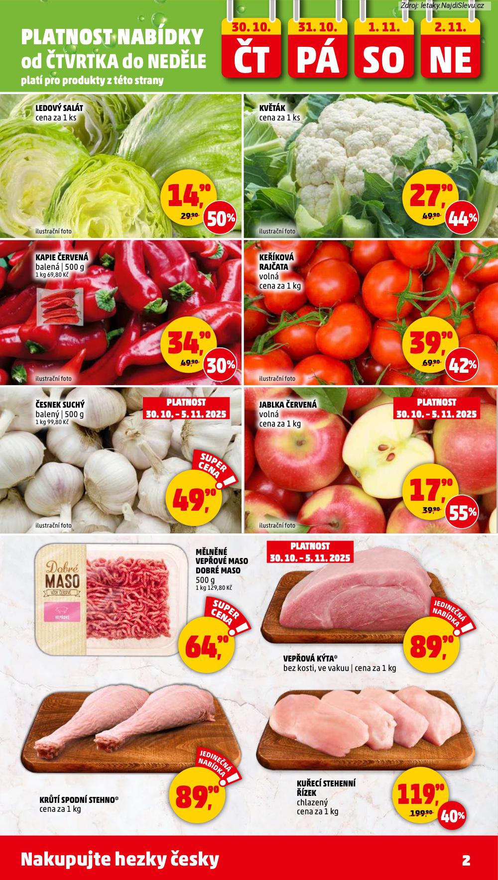 Letk PENNY Market (30. 10. - 5. 11. 2025) - strana 2 z 31