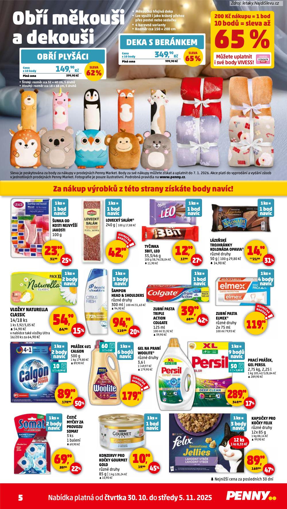 Letk PENNY Market (30. 10. - 5. 11. 2025) - strana 5 z 31