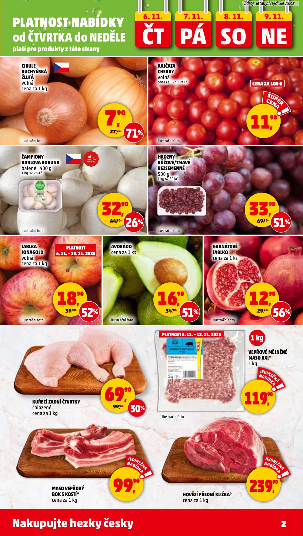 Strana 2 - letk PENNY Market (6. 11. - 12. 11. 2025)