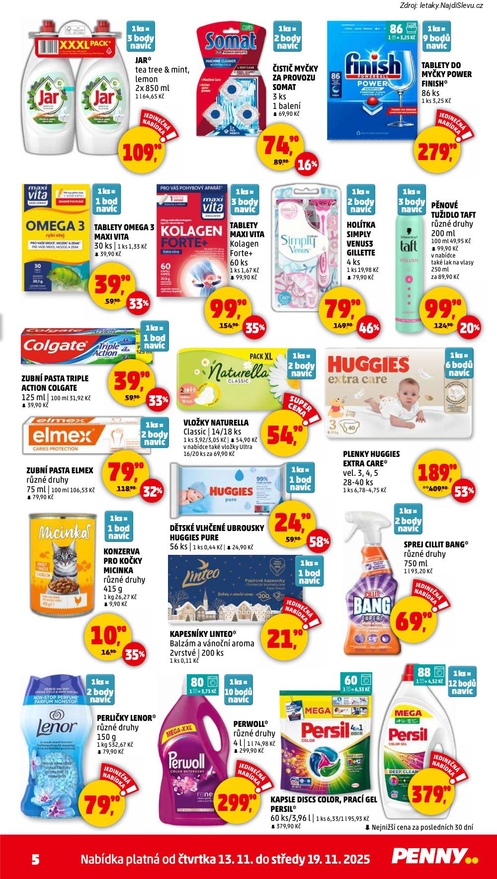 Strana 5 - let�k PENNY Market (13. 11. - 19. 11. 2025)