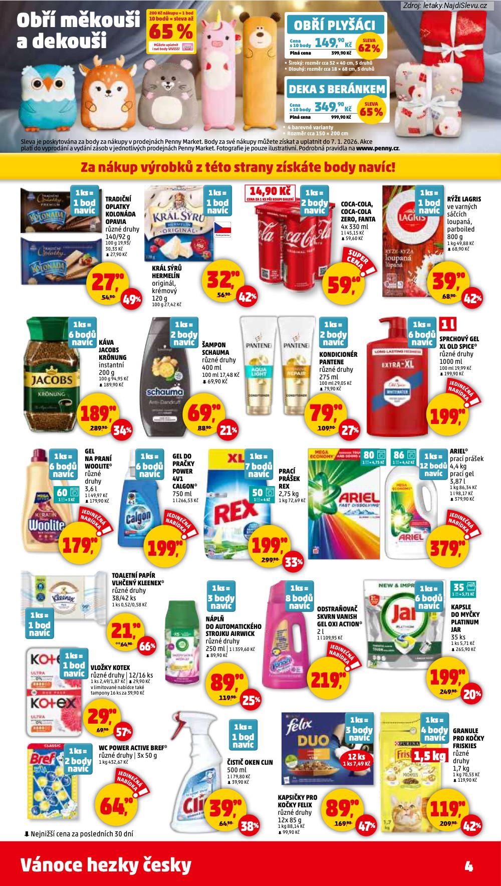 Strana 4 - let�k PENNY Market (20. 11. - 26. 11. 2025)