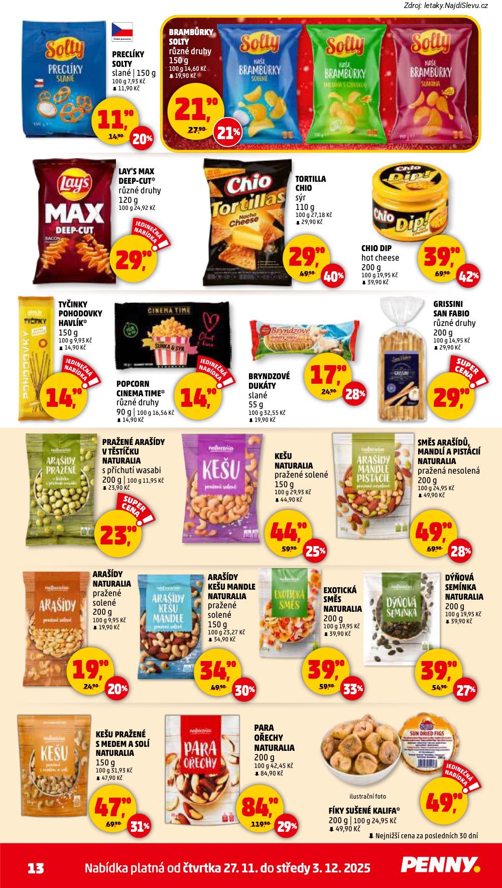 Let�k PENNY Market (27. 11. - 3. 12. 2025) - strana 13 z 37