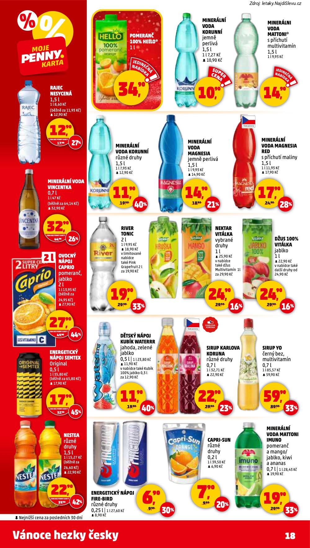 Let�k PENNY Market (27. 11. - 3. 12. 2025) - strana 18 z 37