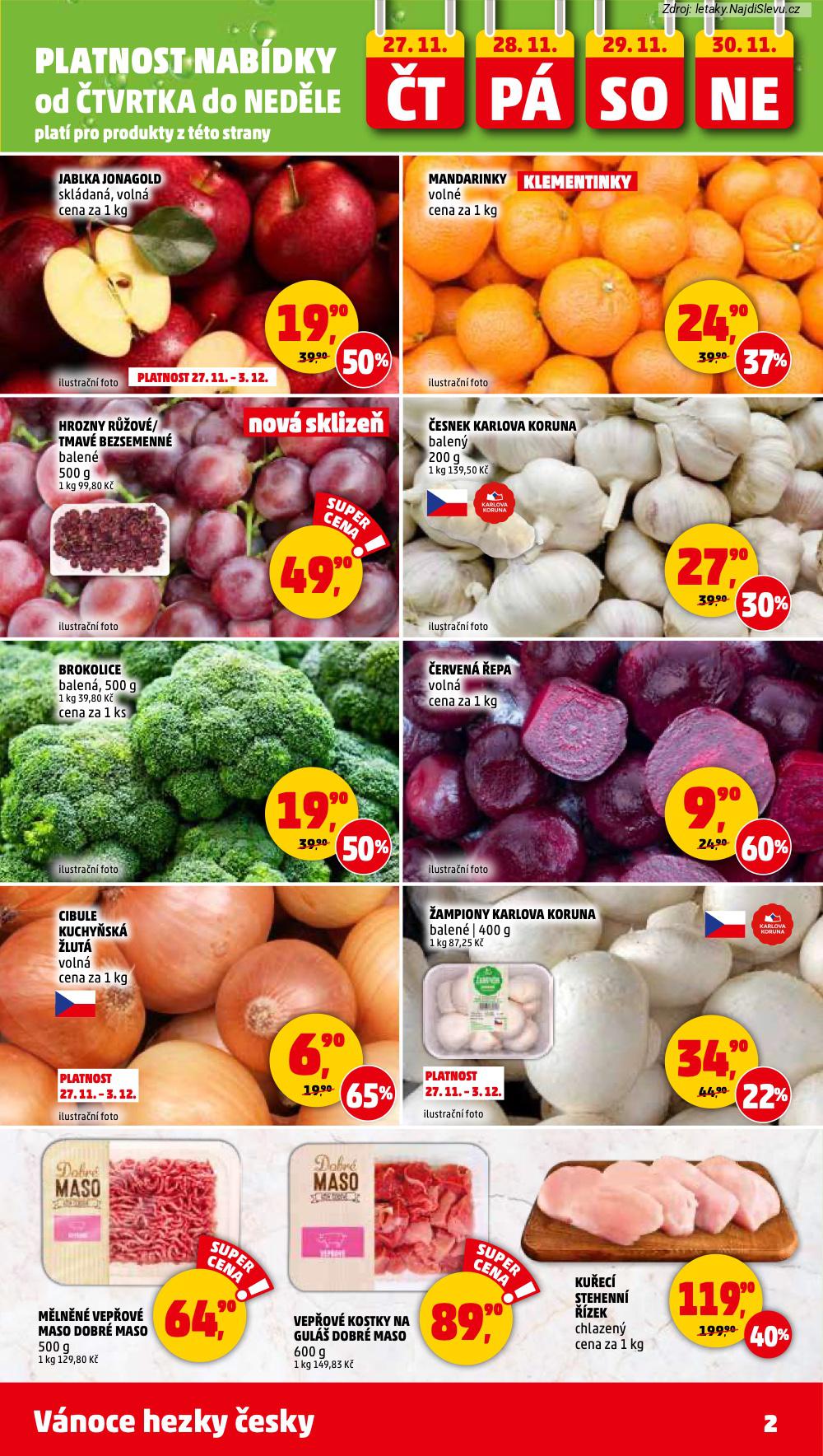 Let�k PENNY Market (27. 11. - 3. 12. 2025) - strana 2 z 37