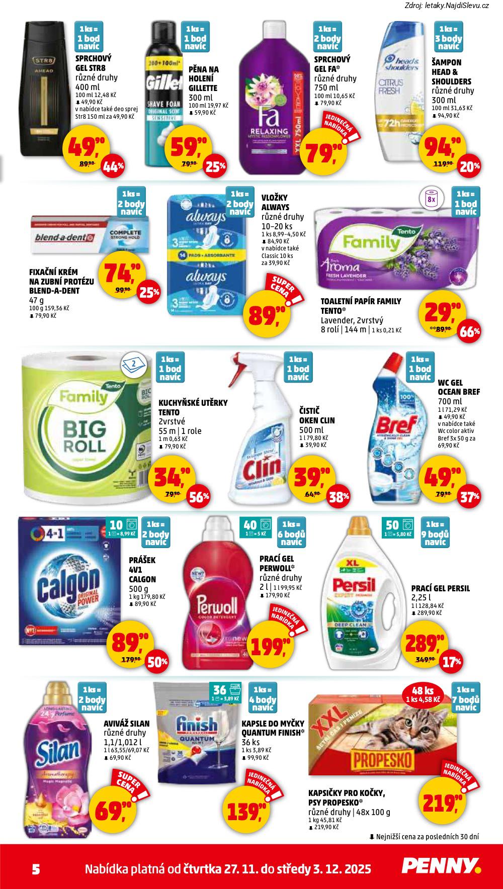 Strana 5 - let�k PENNY Market (27. 11. - 3. 12. 2025)