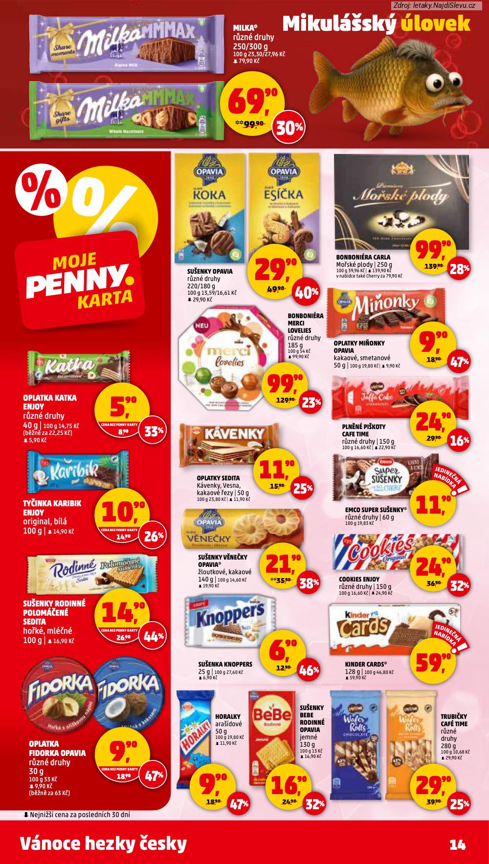 Let�k PENNY Market (4. 12. - 10. 12. 2025) - strana 14 z 42