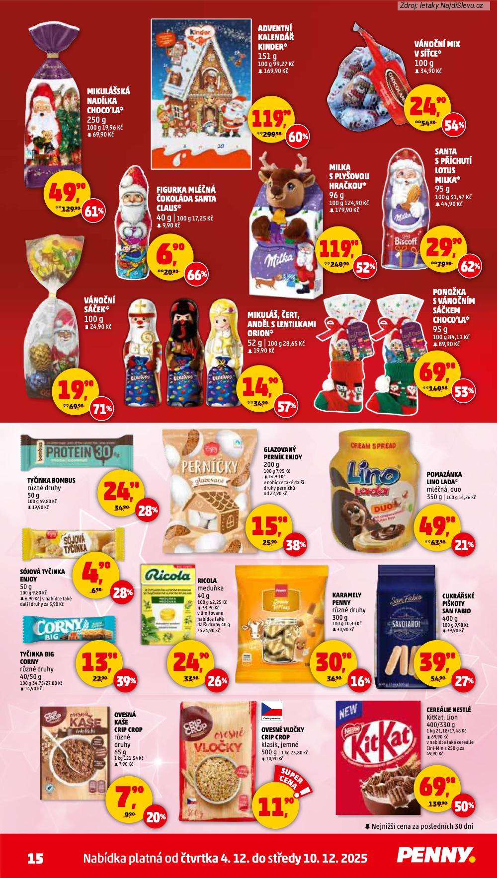 Strana 15 - let�k PENNY Market (4. 12. - 10. 12. 2025)