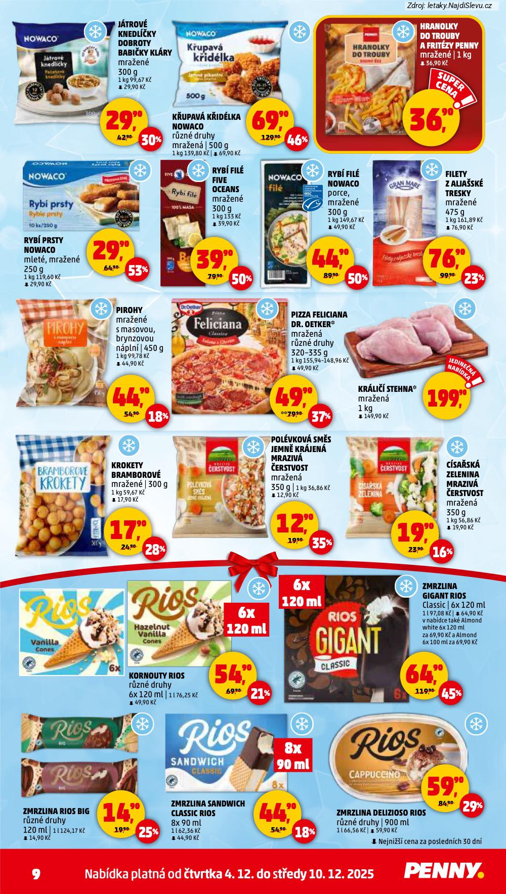 Let�k PENNY Market (4. 12. - 10. 12. 2025) - strana 9 z 42