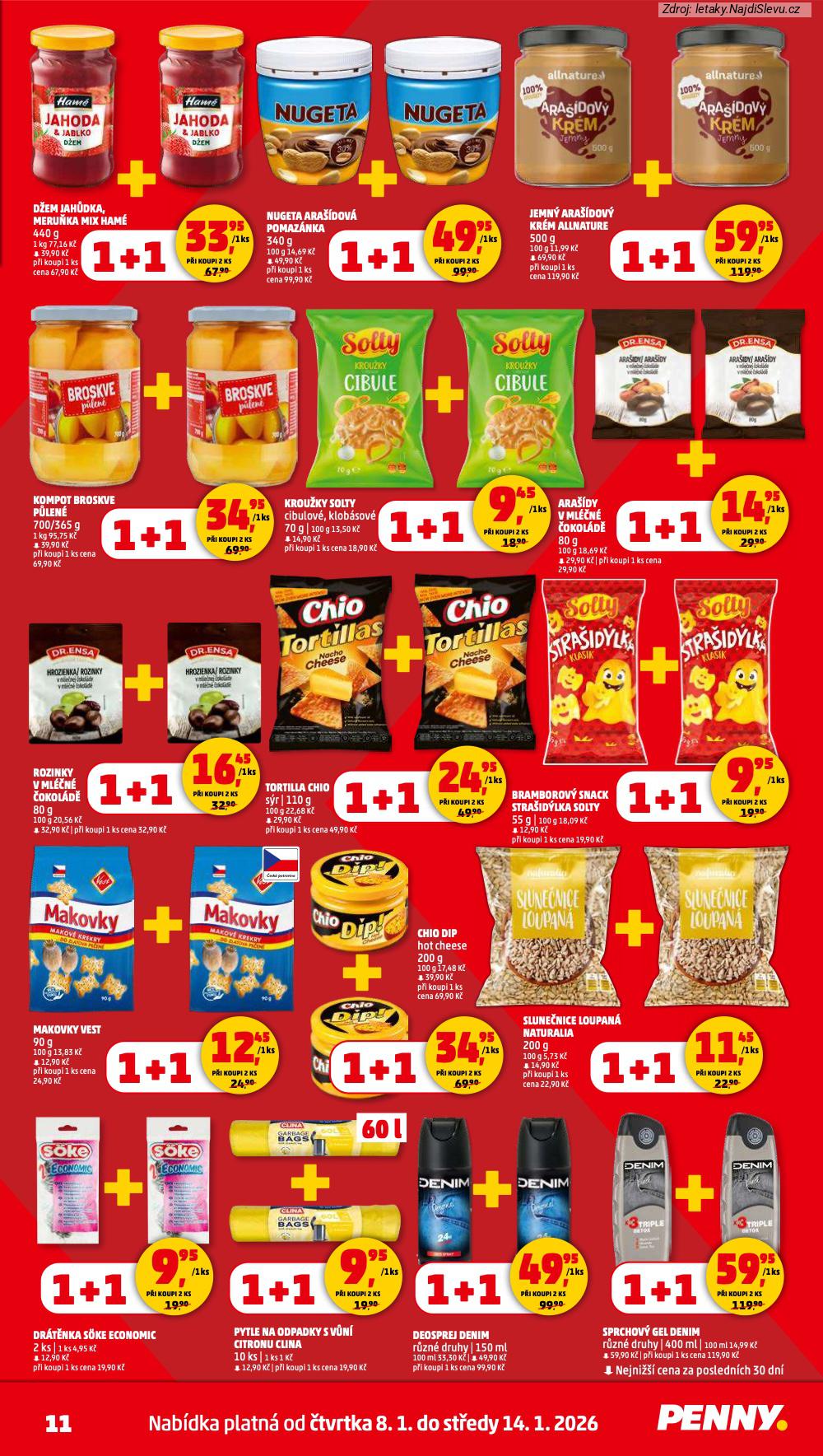 Let�k PENNY Market (8. 1. - 14. 1. 2026) - strana 11 z 30