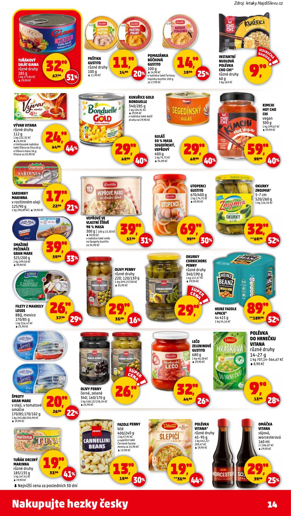 Strana 14 - let�k PENNY Market (8. 1. - 14. 1. 2026)