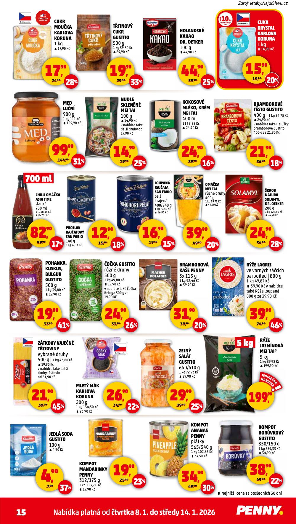Let�k PENNY Market (8. 1. - 14. 1. 2026) - strana 15 z 30