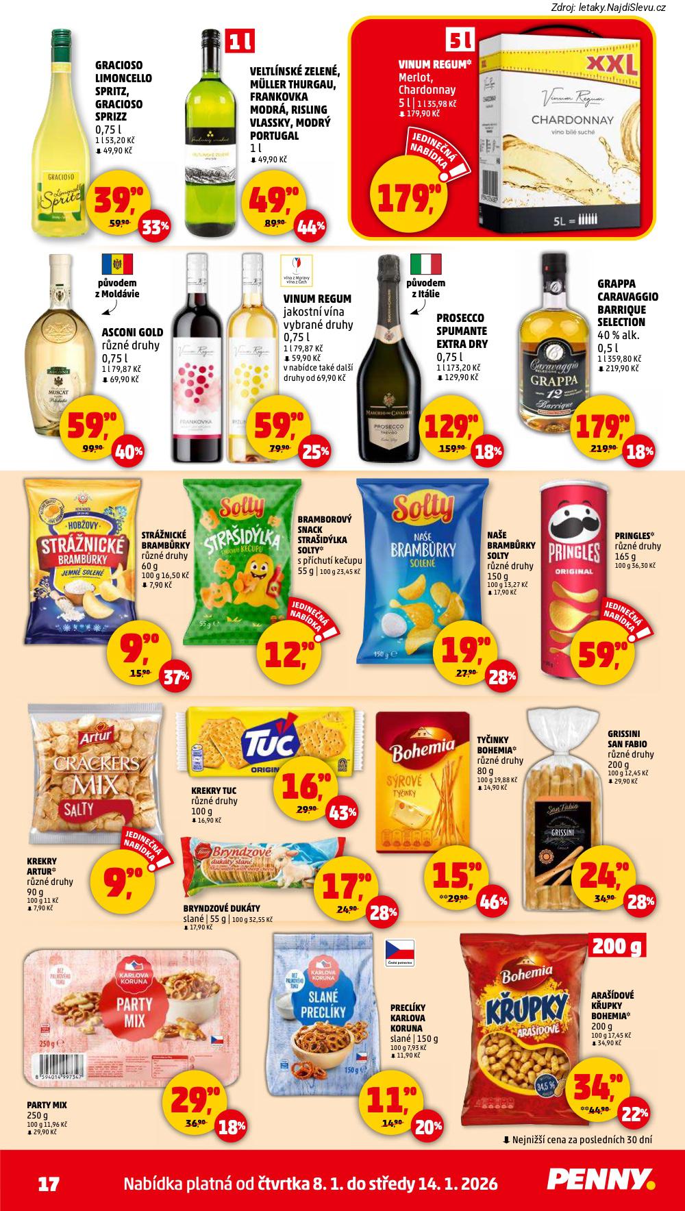 Let�k PENNY Market (8. 1. - 14. 1. 2026) - strana 17 z 30