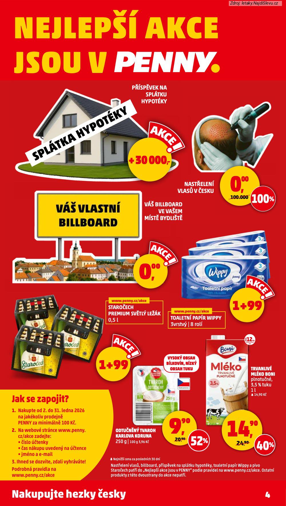 Strana 4 - let�k PENNY Market (8. 1. - 14. 1. 2026)