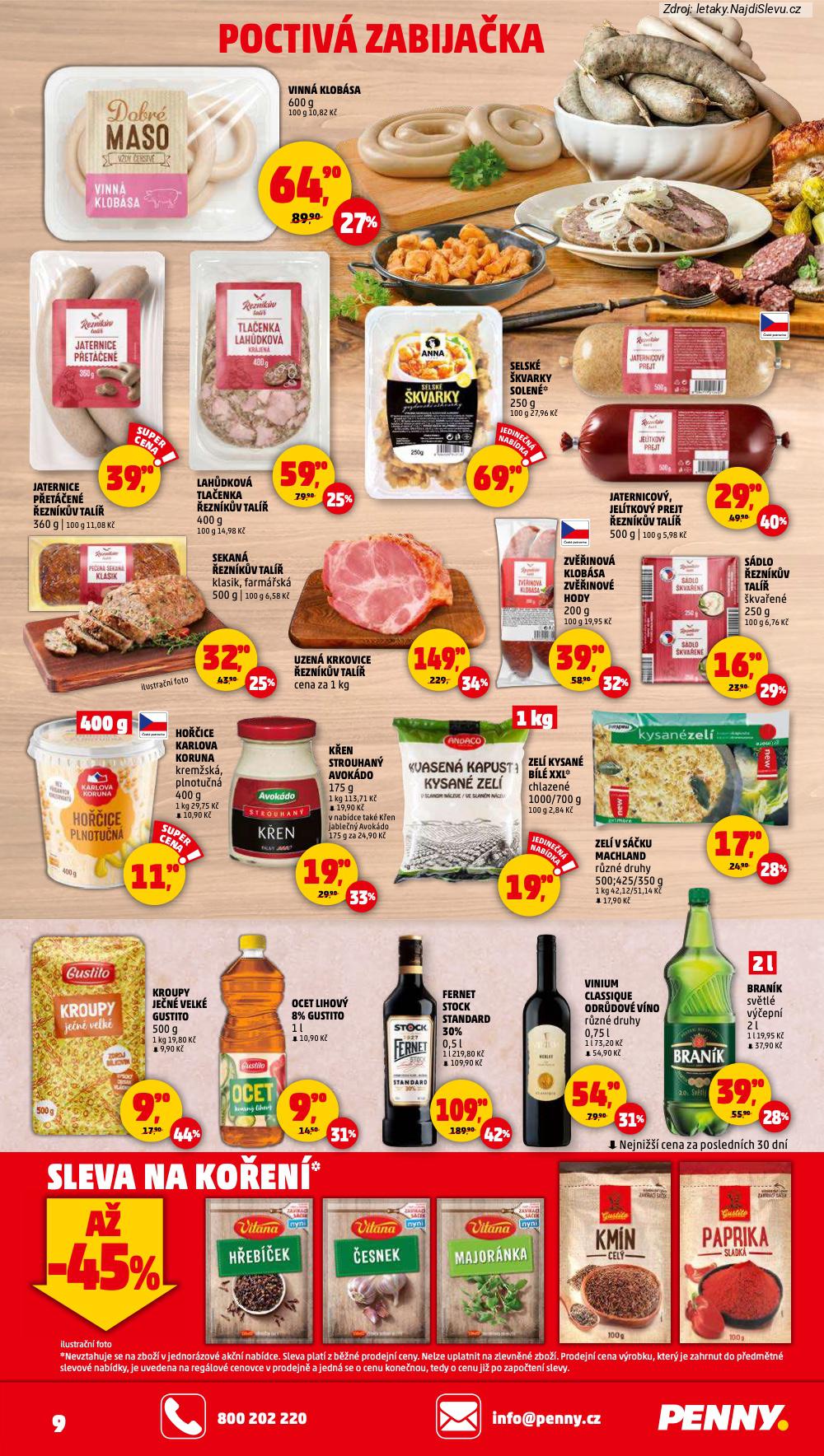 Let�k PENNY Market (8. 1. - 14. 1. 2026) - strana 9 z 30