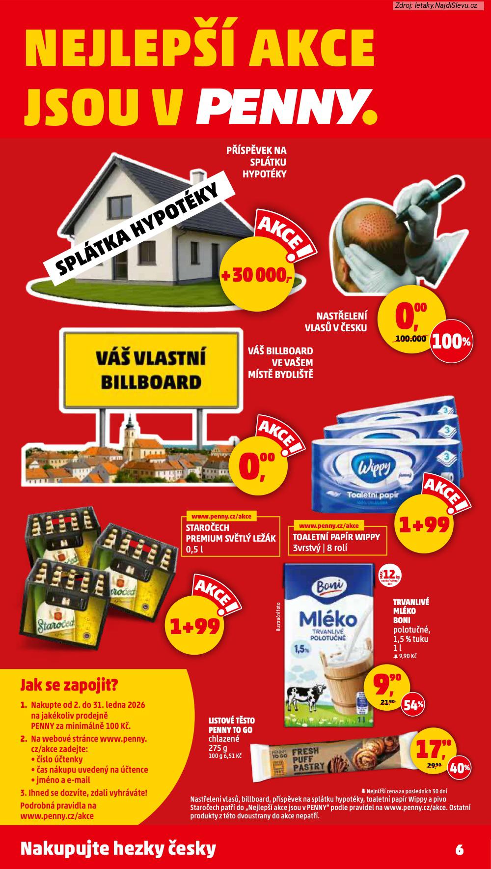 Strana 6 - let�k PENNY Market (15. 1. - 21. 1. 2026)