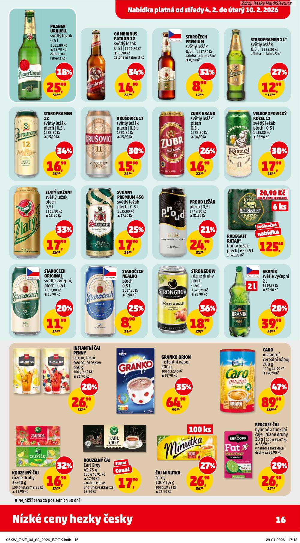 Let�k PENNY Market  (4. 2. - 10. 2. 2026) - str. 16: BERCOFF �AJ, �AJ MINUTKA, KOUZELN� �AJ, CARO