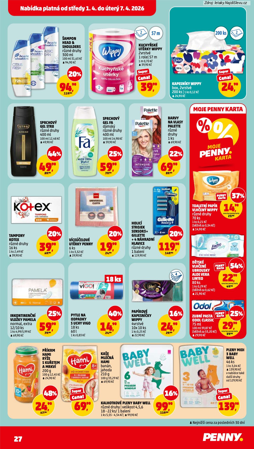 Strana 1 - leták (1. 4. - 7. 4. 2026)