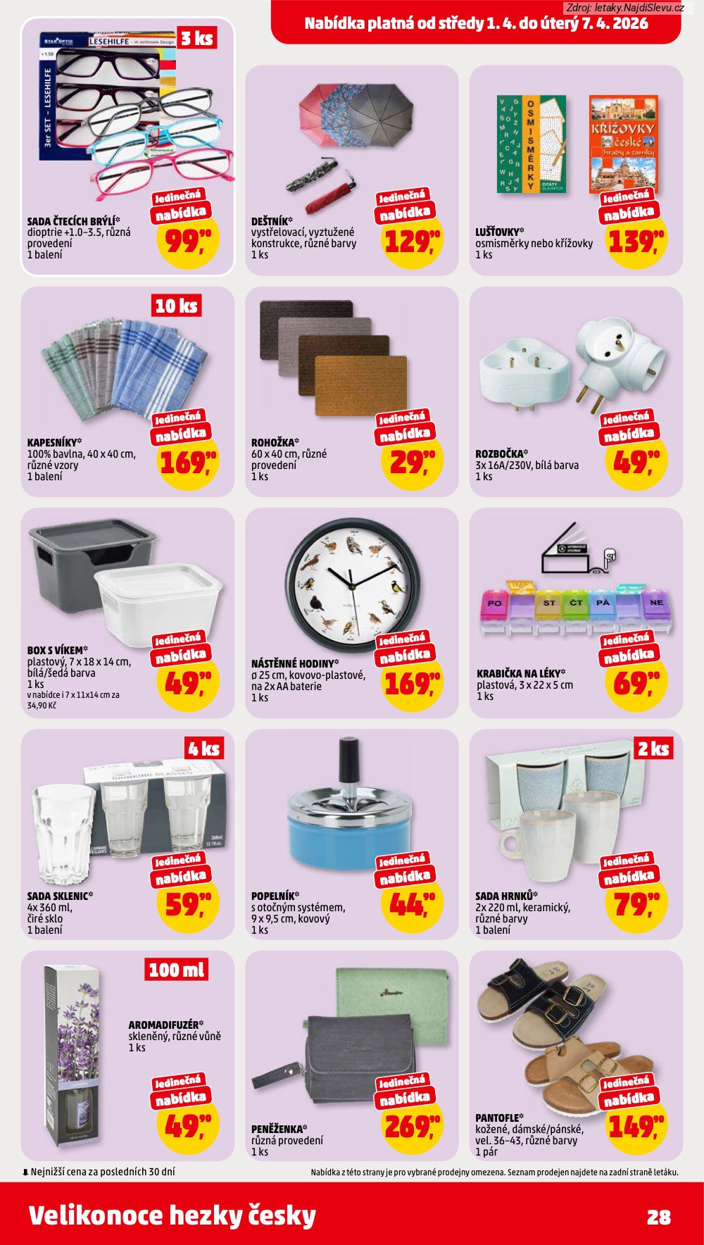 Strana 1 - leták (1. 4. - 7. 4. 2026)