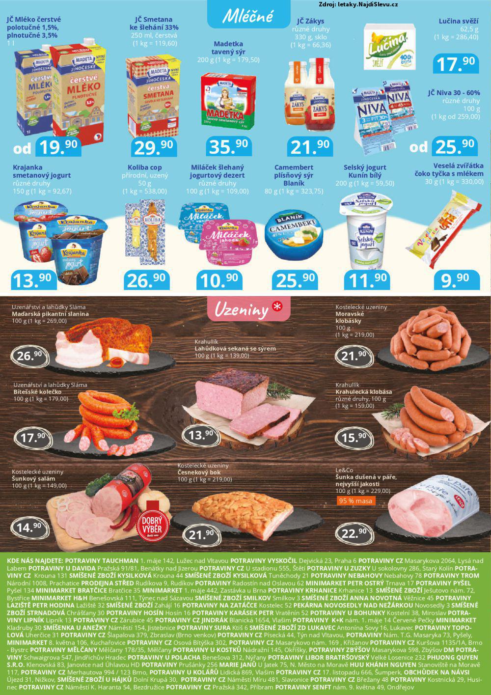 Let�k Potraviny CZ  (23. 4. - 5. 5. 2025) - str. 1