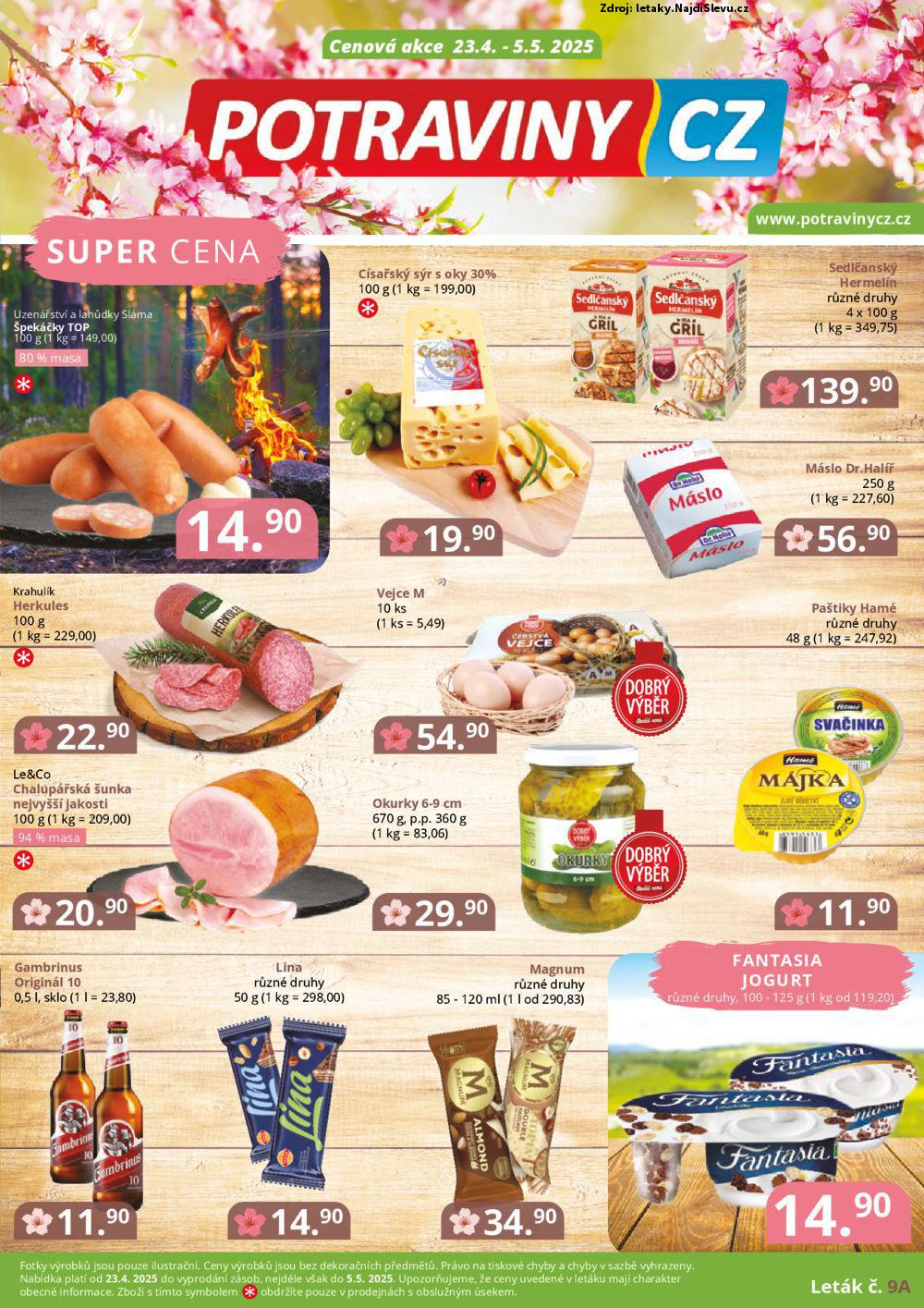 Let�k Potraviny CZ  (23. 4. - 5. 5. 2025) - str. 2