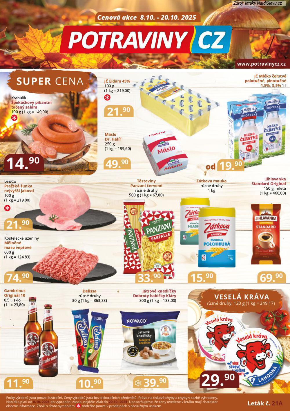 Let�k Potraviny CZ  (8. 10. - 20. 10. 2025) - str. 2